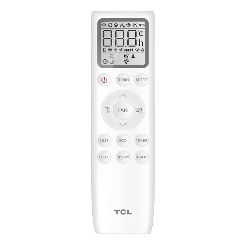 Мобилен климатик TCL TAC-12CHPB/MZ, 12000 BTU, A+, 35 м2, Wi-Fi, Таймер, SMART режим, ECO, LED, Бял