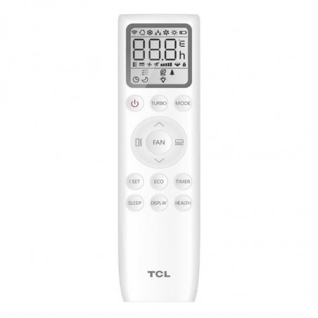 Мобилен климатик TCL TAC-12CHPB/MZ, 12000 BTU, A+, 35 м2, Wi-Fi, Таймер, SMART режим, ECO, LED, Бял