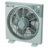 Вентилатор Elite EFB-0445, 40W, 30 см, 3 скорости, 5 перки, Осцилация, Таймер, Бял