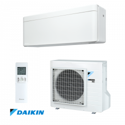 Инверторен климатик Daikin Stylish FTXA20AW + RXA20A, 7000 BTU, 15 м2, A+++, Wi-Fi, R-32, Бял