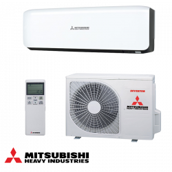 Инверторен климатик Mitsubishi Heavy Industries SRK20ZS-WB + SRC20ZS-W