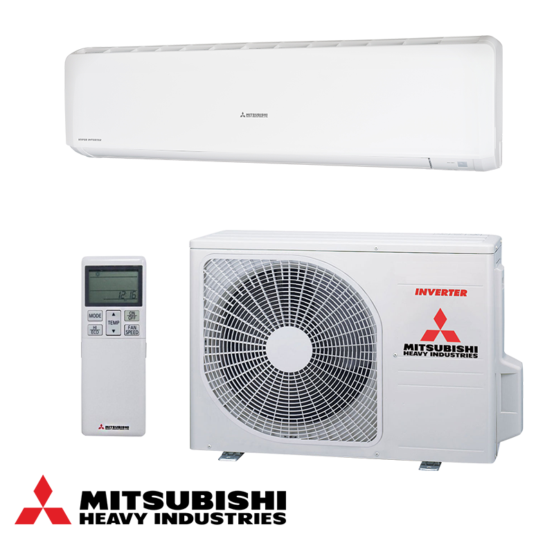 Инверторен климатик Mitsubishi Heavy Industries SRK63ZR-W/SRC63ZR-W, 22000 BTU, 44 м2, А++/А++, 3D Auto, R-32, Бял