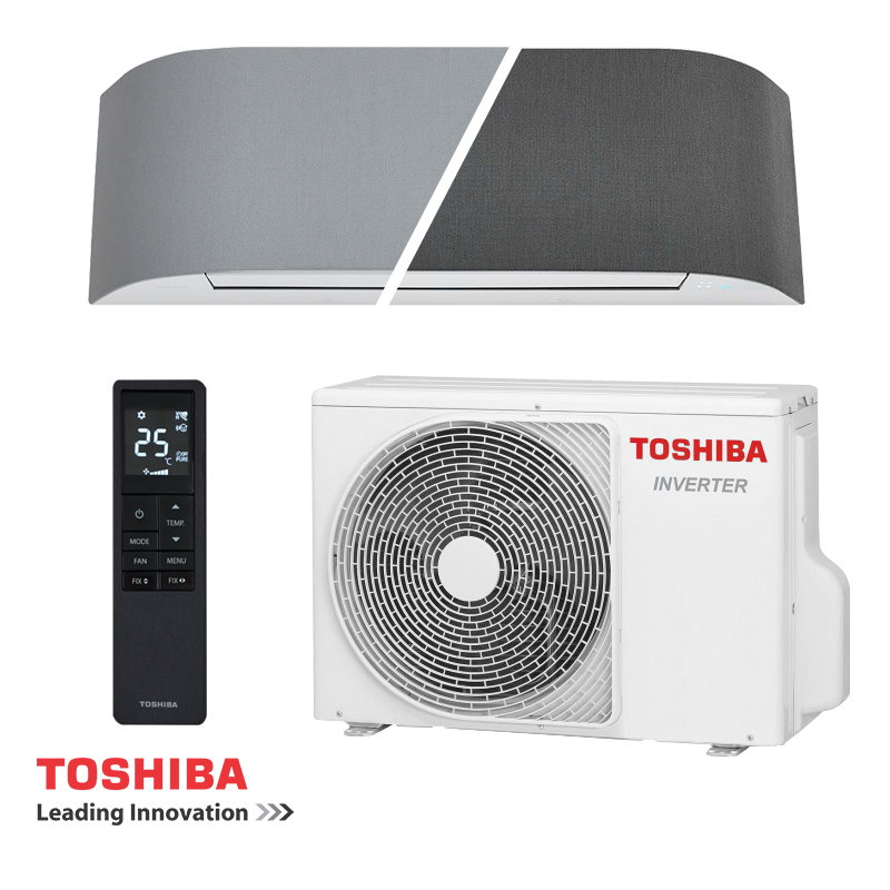 Инверторен климатик Toshiba Haori RAS-B10N4KVRG-E + RAS-10J2AVSG-E1
