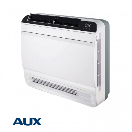 Инверторен климатик AUX AMCO-H18/4R3A + AM2-H18/4DR3S, 18000 BTU, 38 м2, A++, Подово тяло, R-32, Бял