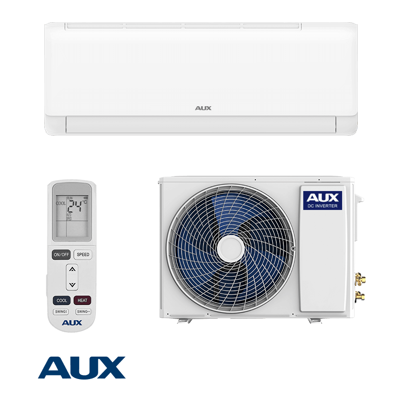 Инверторен климатик AUX Neo ASW-H09B5A4/QDR3DI-C0, 9000 BTU, 18 м2, А++, R-32, Бял