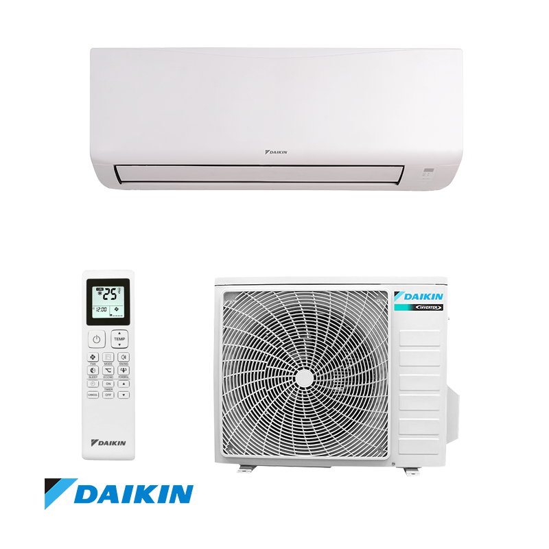 Инверторен климатик Daikin Sensira FTXC20D + RXC20D, 7000 BTU, 15 м2, A++, R-32, Bluevolution технология, Бял