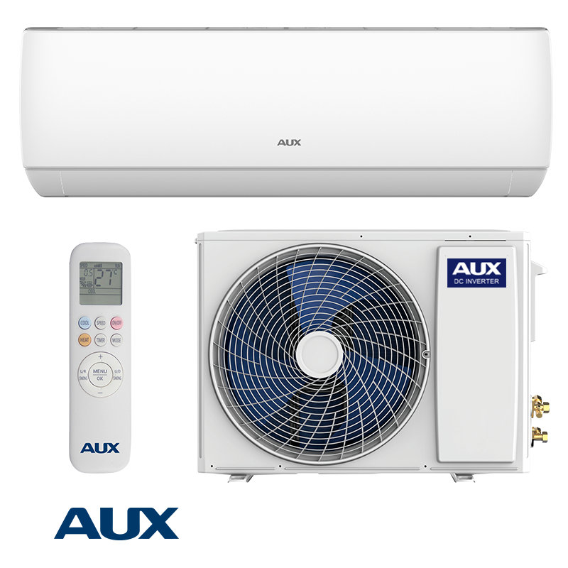 Инверторен климатик AUX J-Smart ASW-H24F7B4/JOR3DI-B9, 24000 BTU, 45 м2, A++, Wi-Fi, R-32, Бял