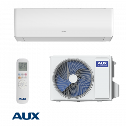 Инверторен климатик AUX Halo ASW-H09B6B4/HAR3DI-D0, 9000 BTU, 20 м2, A+++, Wi-Fi, R-32, Бял