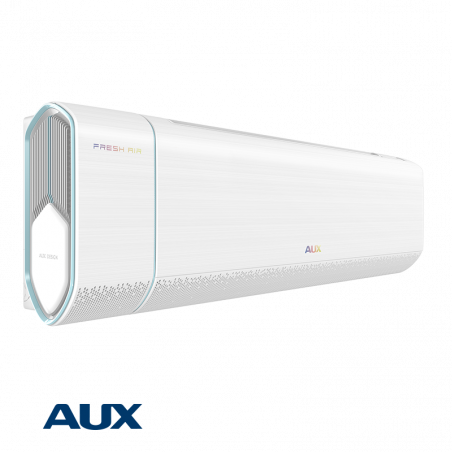 Инверторен климатик AUX Q-Plus ASW-H09B6C4/BQAR3DI-C1, 9000 BTU, 19 м2, А++, Wi-Fi, R-32, Бял
