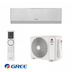 Инверторен климатик Gree Airy GWH09AVCXB-K6DNA1B - сребърен