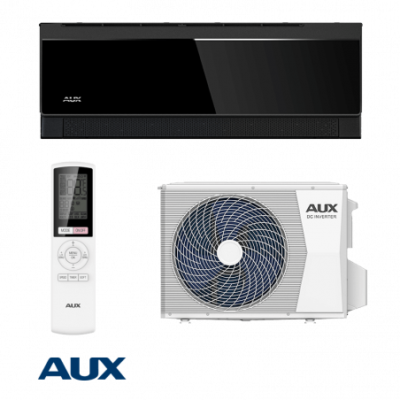 Инверторен климатик AUX C Comfort ASW-H12C5A4/CBR3DI-D0, 12000 BTU, 26 м2, A+++, Wi-Fi, R-32, Черен