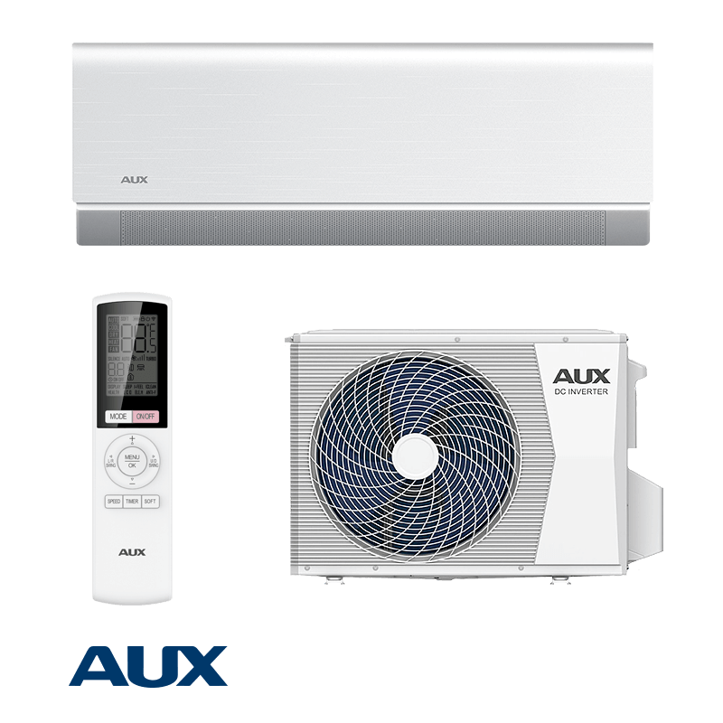 Инверторен климатик AUX C Comfort ASW-H12C5A4/CAR3DI-D0, 12000 BTU, 26 м2, А+++, R-32, Бял