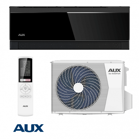 Инверторен климатик AUX C Comfort ASW-H18E3A4/CBR3DI-C7, 18000 BTU, 36 м2, А+++, Wi-Fi, R-32, Черен