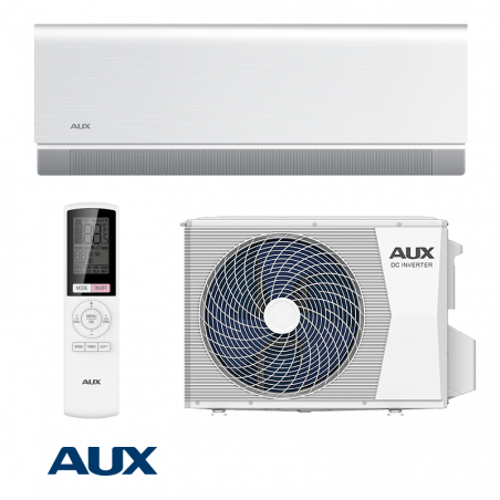 Инверторен климатик AUX C Comfort ASW-H18E3A4/CAR3DI-C7, 18000 BTU, 36 м2, А+++, Wi-Fi, R-32, Сив