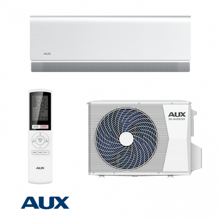Инверторен климатик AUX C Comfort ASW-H09B7A4/CAR3DI-D0, 9000 BTU, 21 м2, А+++, Wi-Fi, R-32, Бял