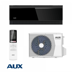 Инверторен климатик AUX C Comfort ASW-H09B7A4/CBR3DI-C3, 9000 BTU, 21 м2, А+++, Wi-Fi, R-32, Черен