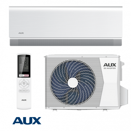 Инверторен климатик AUX C Comfort ASW-H24F4A4/CAR3DI-C8, 24000 BTU, 41 м2, А+++, Wi-Fi, R-32, Бял