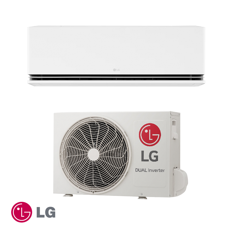 Инверторен климатик LG New Deluxe H09S1D.NS1 + H09S1D.U12
