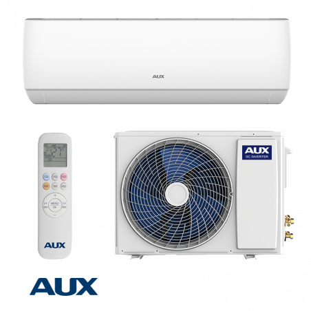 Инверторен климатик AUX J-Smart ASW-H18E3E4/JOR3DI-C0, 18000 BTU, 37 м2, A++, Wi-Fi, R-32, Бял