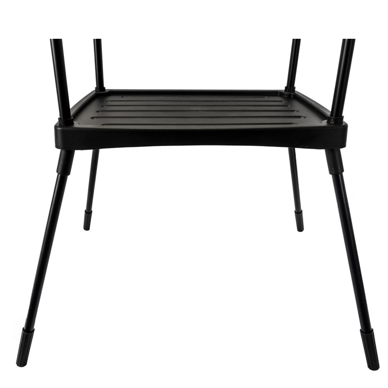 Електрическа скара на стойка Zilan ZLN 3789, 2400W, 43х28 см, Ветрозащита, Регулиране на решетката, Черен