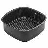 Фритюрник с горещ въздух и грил 5в1 Ninja Foodi Smart EG351EU, 1760W, 5.7 л, До 4 порции, 5 режима, Cyclonic Air, Smart Cook, Керамично покритие, Черен/инокс