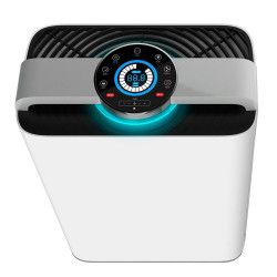 Пречиствател с овлажнител на въздух 2в1 Oberon 488, Wi-Fi, 85W, За до 60 м2, 488 м3/ч, 8 скорости, Йонизация, Дистанционно, Тъчскрийн, Бял/черен