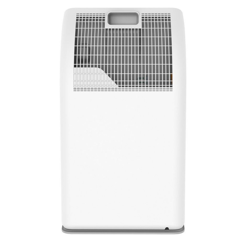 Пречиствател за въздух Attractive Oberon 320, 80W, За до 60 м2, 320 м3/ч, 3 скорости, Wi-Fi, Йонизация, Интелигентни сензори, Дистанционно, Тъчскрийн, Бял/черен