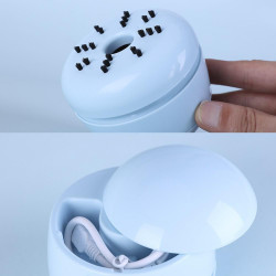 Мини прахосмукачка с USB зареждане Attractive, Подходяща за прах и трохи, 8х8 см, Li-ion 600 mAh, Асорти