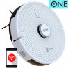 Прахосмукачка робот MAGNUM ONE, 30 W, 2700 Pa, 3-степенна филтрация, Wi-Fi, Гласов контрол, Бял