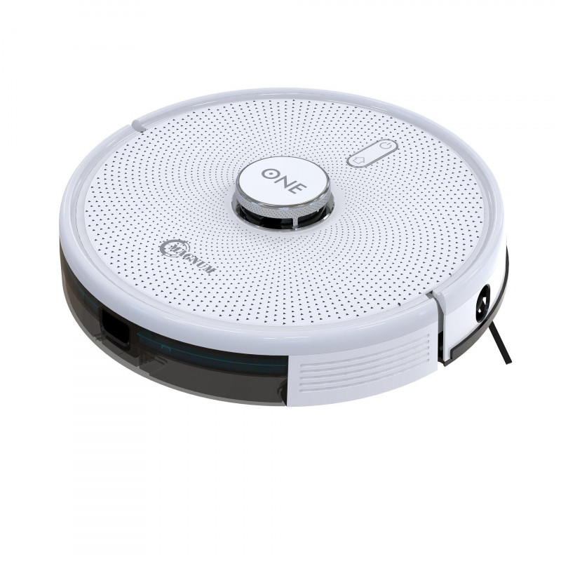 Прахосмукачка робот MAGNUM ONE, 30 W, 2700 Pa, 3-степенна филтрация, Wi-Fi, Гласов контрол, Бял
