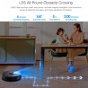 Прахосмукачка робот Xiaomi LYDSTO R1 Pro, 50W, Li-ion 5200 mAh, 3000 Pa, Wi-Fi, Мокро/сухо, Автоматично събиране на отпадъци, Автономия до 200 мин, Бял