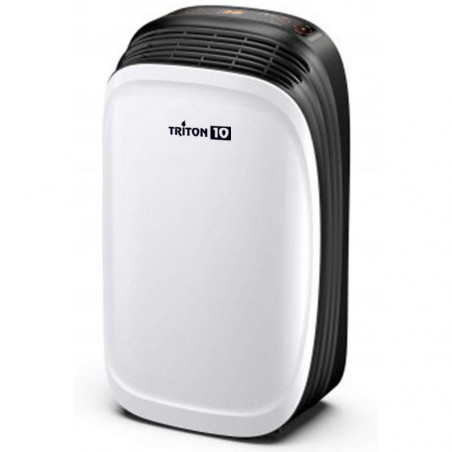 Влагоабсорбатор Attractive TRITON 10, 175W, 1.8 л, 10л/24ч, R290, Таймер, Автоматичен дефрост, Сензор за влажност, Бял/черен