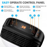 Влагоабсорбатор Attractive TRITON 10, 175W, 1.8 л, 10л/24ч, R290, Таймер, Автоматичен дефрост, Сензор за влажност, Бял/черен