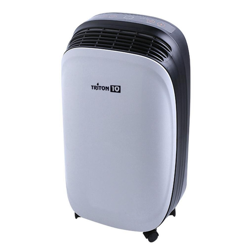 Влагоабсорбатор Attractive TRITON 10, 175W, 1.8 л, 10л/24ч, R290, Таймер, Автоматичен дефрост, Сензор за влажност, Бял/черен