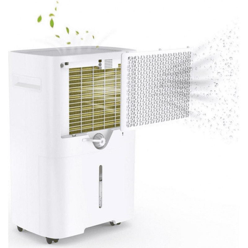 Влагоабсорбатор Attractive TRITON 20, 340W, 2.5 л, До 24л за 24ч, R290, Таймер, Автоматичен дефрост, Сензор за влажност, Бял
