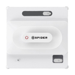 Робот за почистване на прозорци Spider SPRAY 2, 75W, 50 мл, 3800Pa, 3 модела за движене, Вградена батерия, Спрей функция, Бял