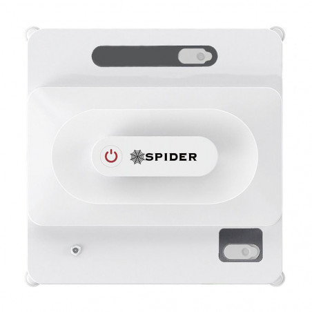 Робот за почистване на прозорци Spider SPRAY 2, 75W, 50 мл, 3800Pa, 3 модела за движене, Вградена батерия, Спрей функция, Бял
