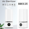 Овлажнител и стерилизатор за въздух 2в1 Attractive BREEZE, За до 40 м2, 8 л, 360мл/ч, 3 степени, Тъчскрийн, Водна и стерилизационна мъгла, Бял