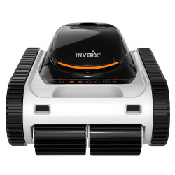 Безкабелен робот за почистване на басейн Fairland X-Warrior X60, 110W, 10 Ah, SMART, За до 200 м2, Автономия до 6 часа, Full-Inverter, 3D S Path, Бял