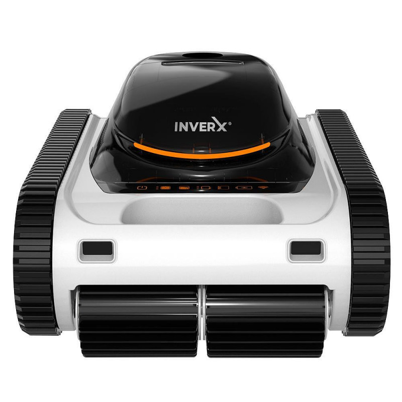 Безкабелен робот за почистване на басейн Fairland X-Warrior X60, 110W, 10 Ah, SMART, За до 200 м2, Автономия до 6 часа, Full-Inverter, 3D S Path, Бял