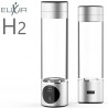 Преносима бутилка за водородна вода Elixir,1.2W, Батерия 1800 mAh, 260 мл, OLED дисплей, USB зареждане, Сребрист