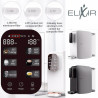 Диспенсър за пречистване и затопляне на чешмяна вода ELIXIR, 2100W, 38-99C, Обратна осмоза, Минерално обогатяване, Черен