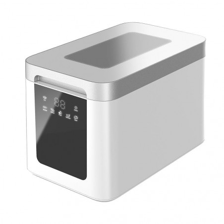 Уред за пречистване на храна Elixir, 72W, 9 л, Дигитален дисплей, 3 степени, Touch screen контрол, 6 интелигентни процеса, Бял