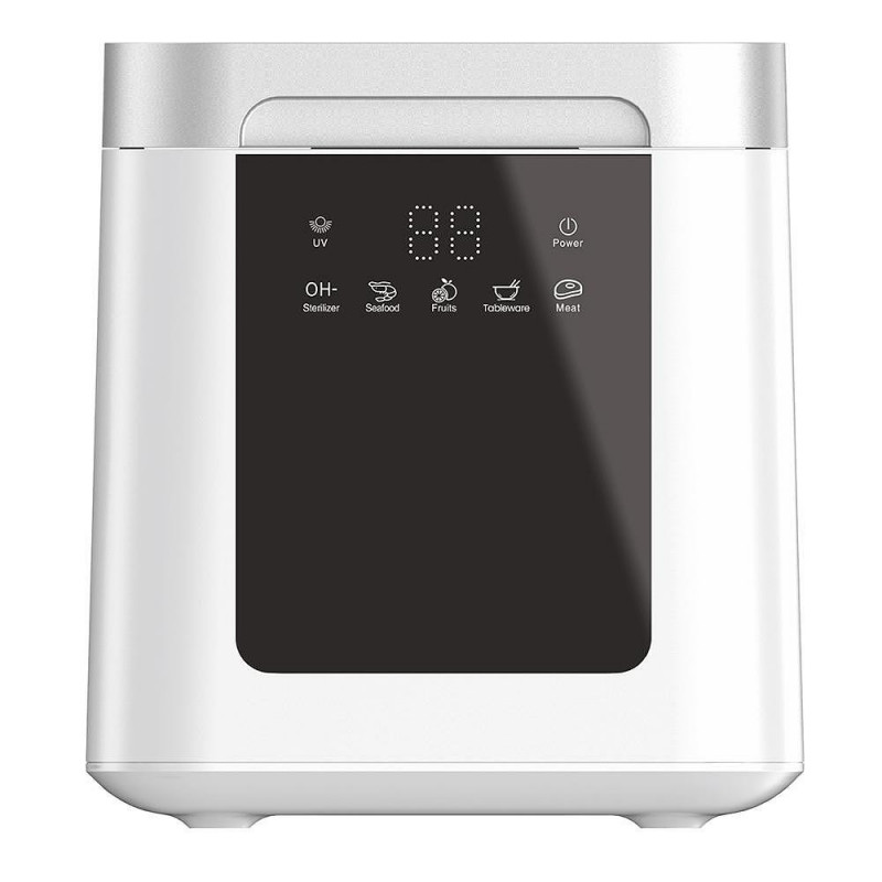 Уред за пречистване на храна Elixir, 72W, 9 л, Дигитален дисплей, 3 степени, Touch screen контрол, 6 интелигентни процеса, Бял
