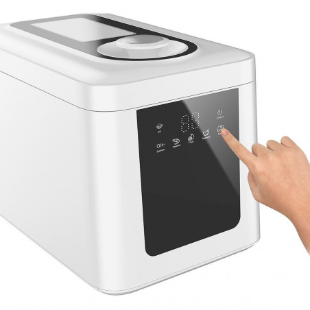 Уред за пречистване на храна Elixir, 72W, 9 л, Дигитален дисплей, 3 степени, Touch screen контрол, 6 интелигентни процеса, Бял