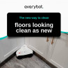 Робот за миене на подове Everybot TS300,  27W, 300 мл, Мокро/Сухо, Автономност до 200 мин, 6 режима, Сензор против падане/блъскане, Бял