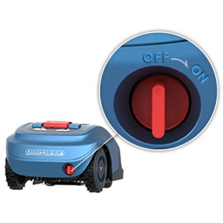 Косачка-робот HOOKII Neomow S, За до 1000 м2, 60 dB, Wi-Fi, 4G, Bluetooth, Автономия до 120 минути, Син