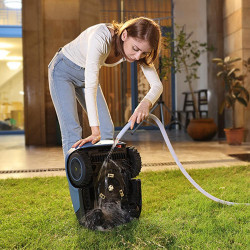 Косачка-робот HOOKII Neomow S, За до 1000 м2, 60 dB, Wi-Fi, 4G, Bluetooth, Автономия до 120 минути, Син