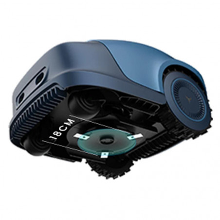Косачка-робот HOOKII Neomow S, За до 1000 м2, 60 dB, Wi-Fi, 4G, Bluetooth, Автономия до 120 минути, Син