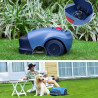 Косачка-робот HOOKII Neomow S, За до 1000 м2, 60 dB, Wi-Fi, 4G, Bluetooth, Автономия до 120 минути, Син